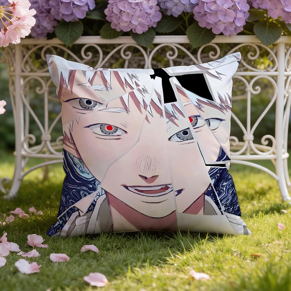 Anime T-The S-Summer Hikaru D-Died Cushion Cover Home & Car Dual-Scene Pillow Cover: Reversible for Premium Comfort
