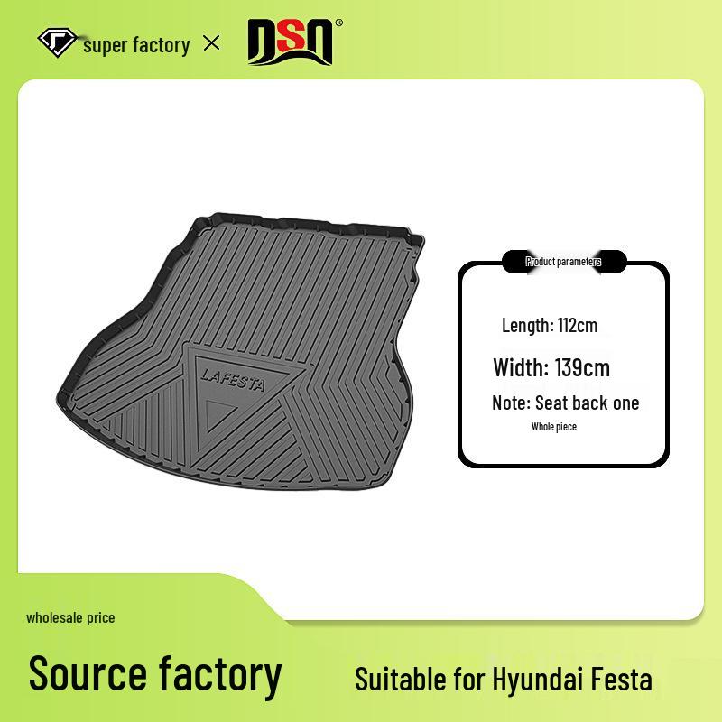 Eco-Friendly Trunk Mat for Modern Mingtu Langdong, Reina, Fiesta - Odorless Tail Box Protection