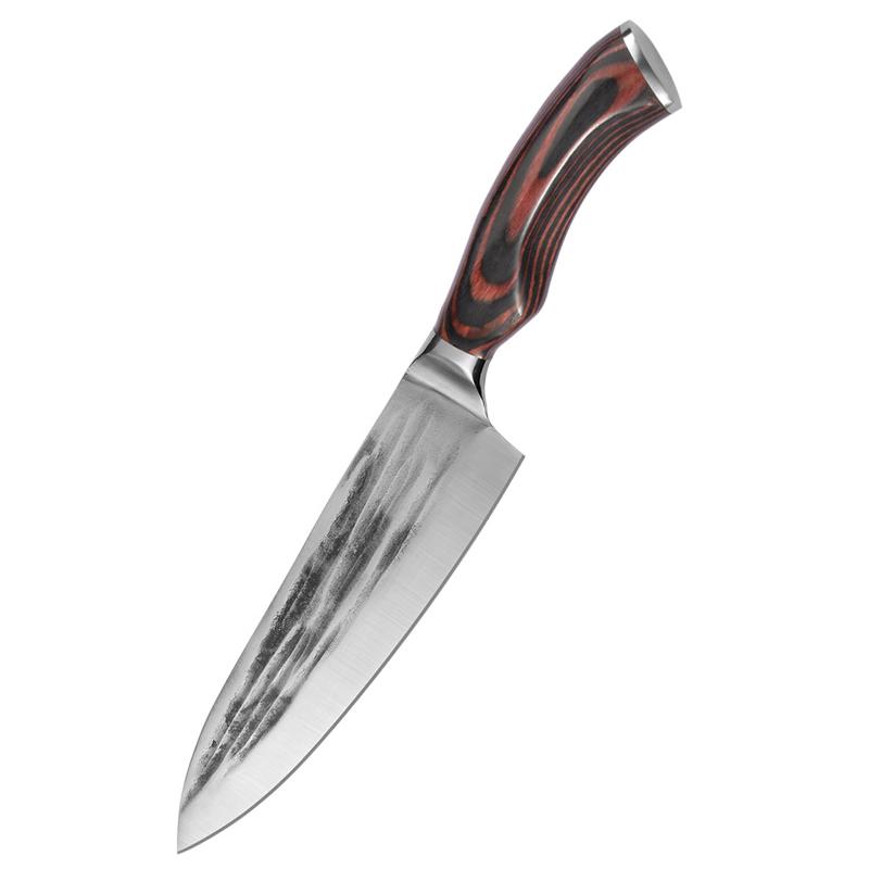 8 Inch Chef Knife 5cr15 Stainless Steel Forged Knife Slice Knife Fish Raw Knife Kitchen Knife