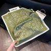 Mother's Day Silk Scarf Muse Festival Gift Simulation Silk Silk Scarf Premium Spring and Summer Square Scarf 71 Silk Decorative Small Scarf