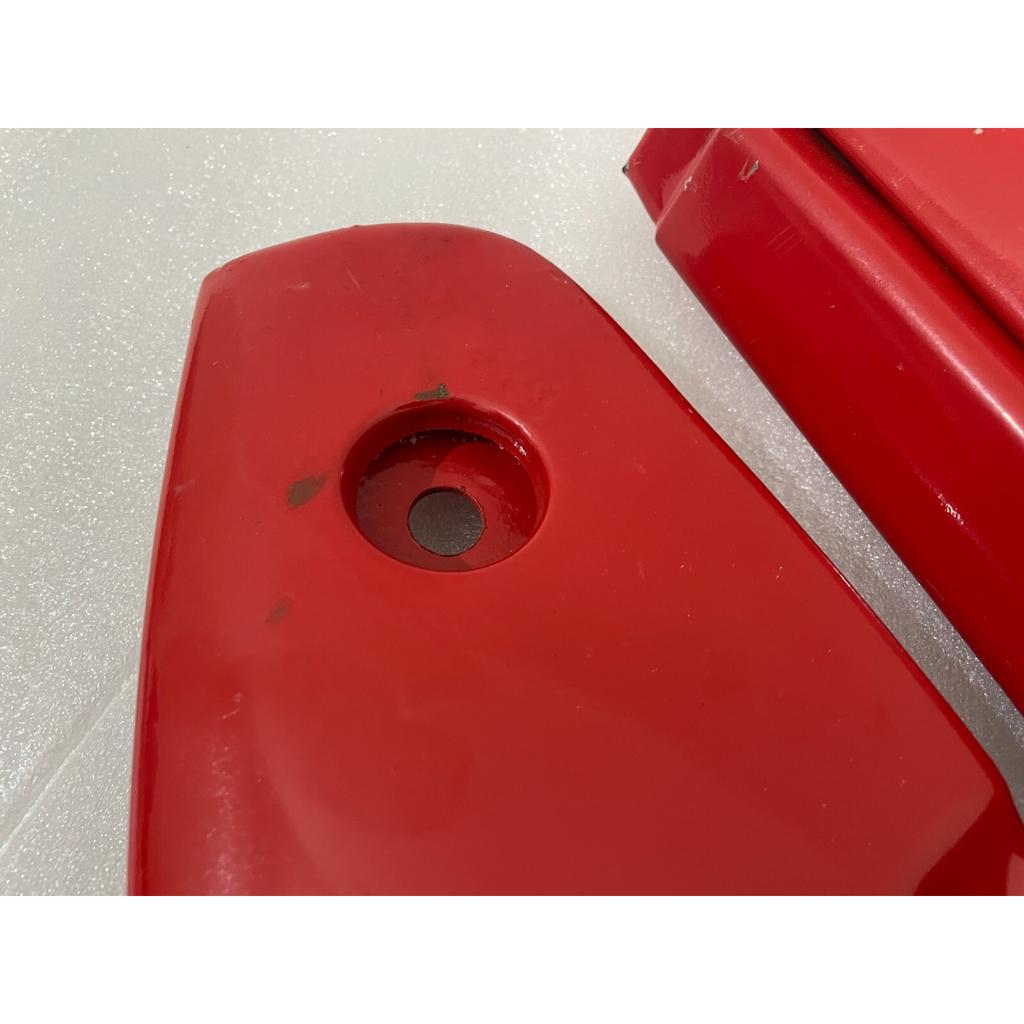Motorhauben-Seitenwand-Set Stahlrot lackiert Massey Ferguson Traktor |Passend für