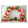 Mocsicka Valentinstag Hintergründe Für Fotografien Rotes Herz Liebe Rose Wand Liebhaber Hochzeit Kulisse Aufnahme Dekorationen Studio