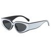 Steampunk Cat Eye Sunglasses Women Men Black-white Frames Trendy Sun Glasses Fashion Retro Vintage Accessories Shades Eyewear