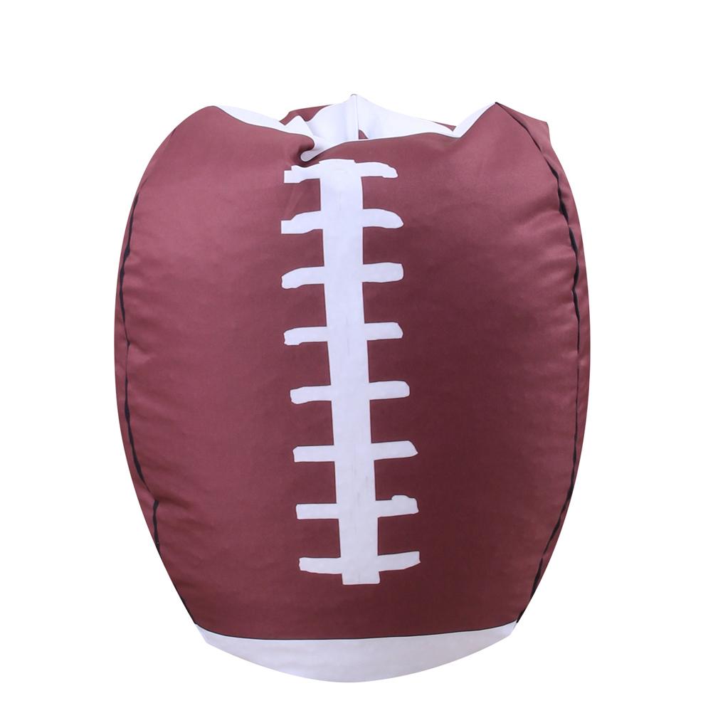 Storage Bean Bag Chair 18 Inch Beanbag Cover with Zipper for Kids Plush Toys Game Play