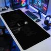 Gothic Anime Girl Mouse Pad  XXL Gaming Mousepad with AntiSlip Base  Extended Gaming Keyboard Mat with Dark Art Design