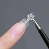 Clear False Nails Super D Arc Long Nails Press On Nail Full Cover Gel Tips Nail Art Capsule Nail Extensions Nail Art Salon DIY