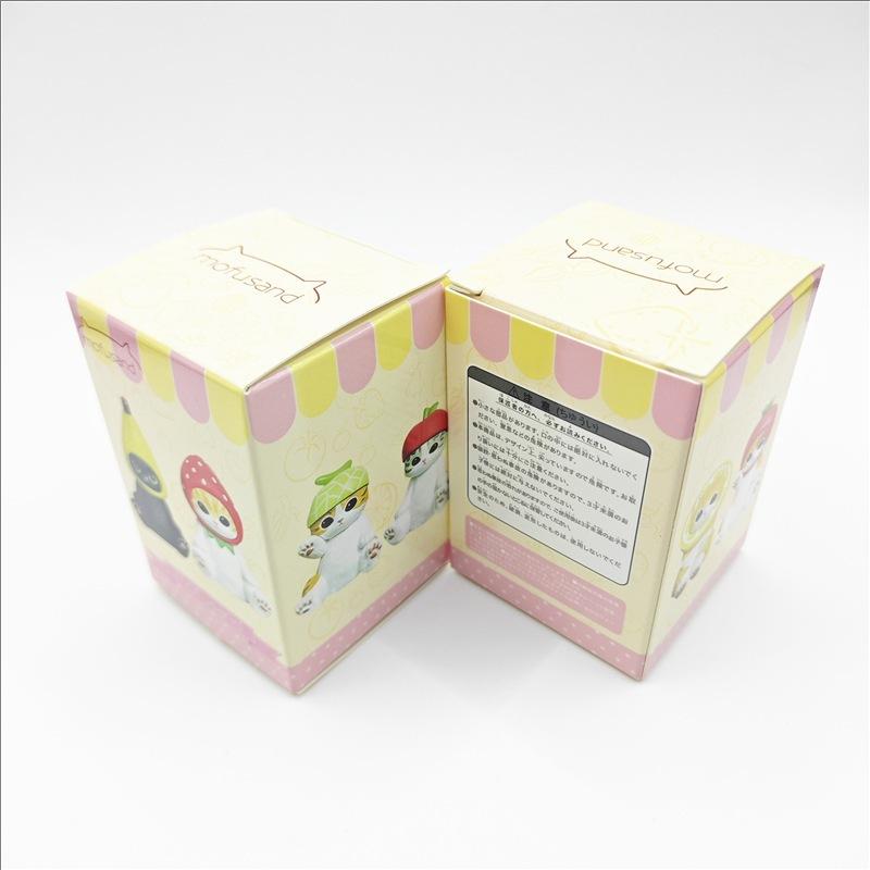 

Mofusand Shark Cat Blind Box Cartoon Cute Fruit Cat Figures Ornaments Dolls Toy Fans Children Christmas Gifts Random 1Pcs