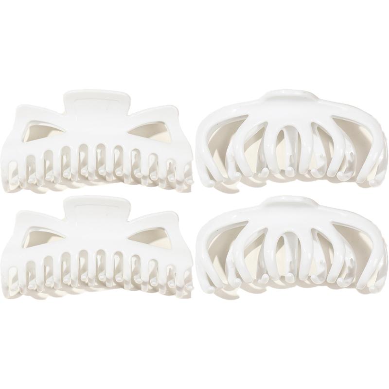 Korean Style Acrylic Solid Color Hair Clip Women's High-end Fashion Shark Clip Hair Accessories