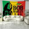 Bob Marley Poster Wall Tapestry Aesthetic Wall Hanging Printed Fabric Blanket Decorative Tapestries for Bedroom Living Room Home Decor