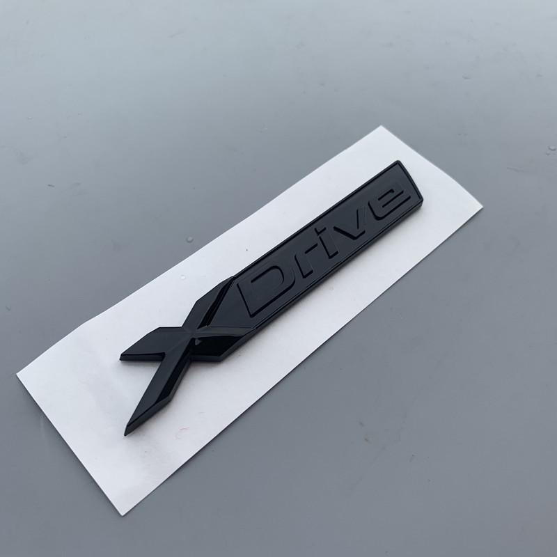 3D Car Rear Trunk Badge Emblem Xdrive Sticker Nameplate Logo For BMW X Drive E90 E46 320d 320i 530d E36 E60 F10 G20 Accessories DI3