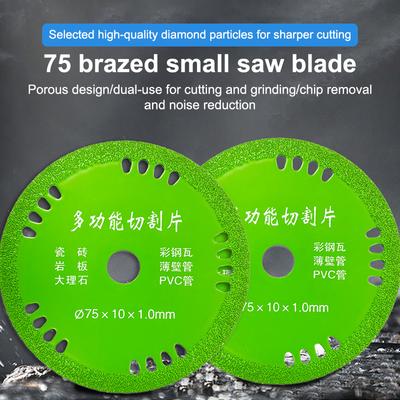 75Mm Glass Cutting Discs 3 Inch 10Mm Diamond Marble Saw Blades Jade  Wine Bottles Grinding Cutting Grinding Discs Tools