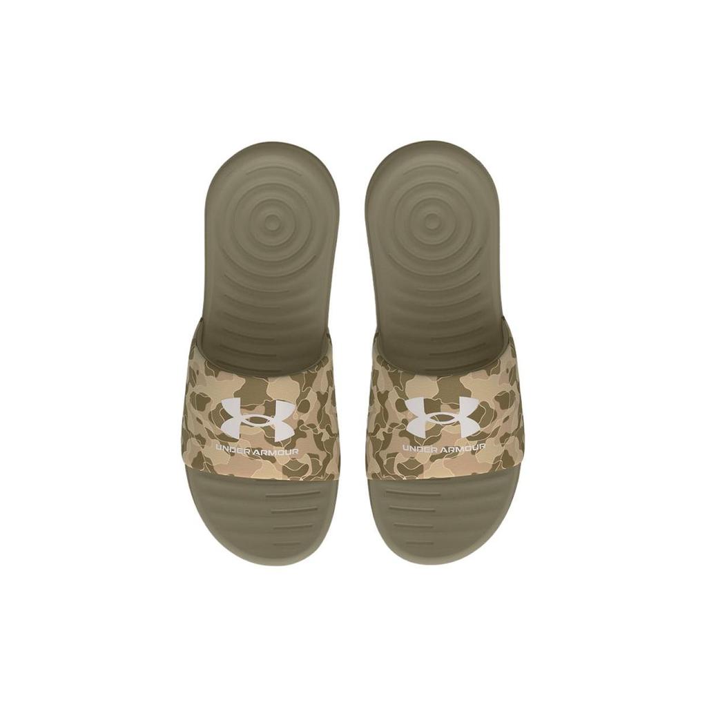 Under Armour Ansa Non-Slip Durable Slide Sandals Men Footwear Green 3024434-201