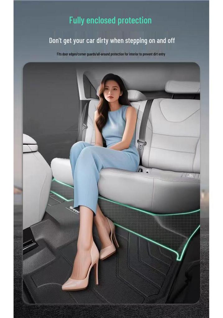 Odorless Floor Mats for 2024-2026 Changan X5 PLUS Bumper TPE Driver's Seat