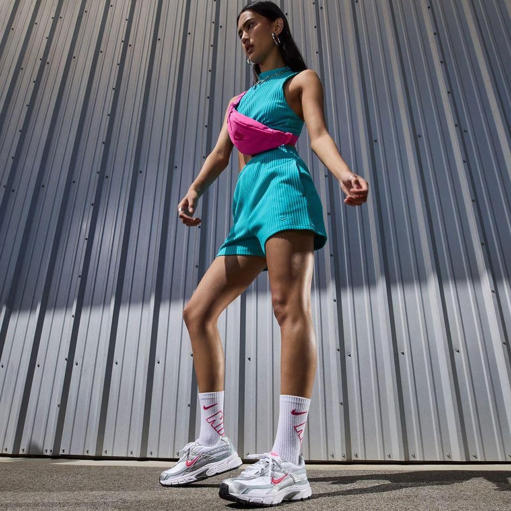 Nike Initiator W INITIATOR White/Cherry/Silver 394053-101 24.5cm