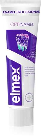 

Зубная паста Elmex Opti-namel Seal & Strengthen защищает зубную эмаль. TU прозрачный