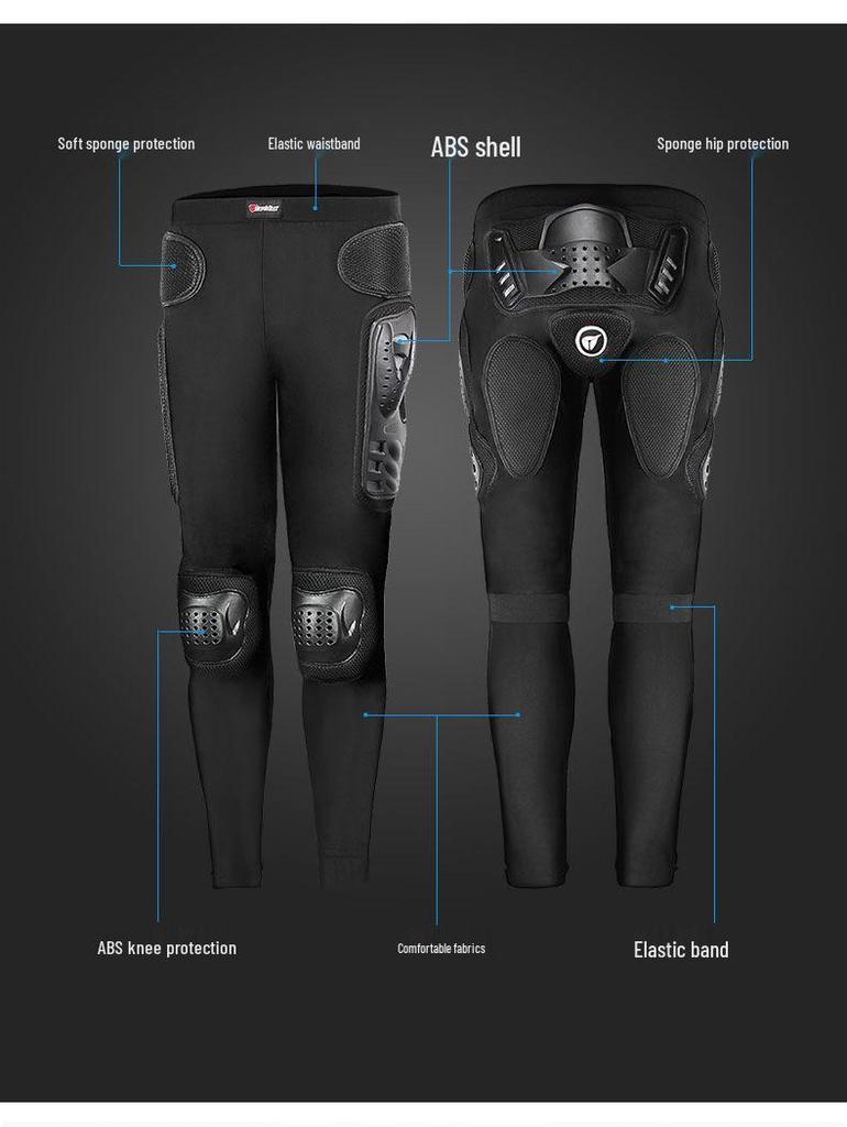 Motorcycle Off-Road Protective Armor: Leg Guards, Elbow Pads, Chest & Neck Protector