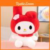Melody Cute Red Plush Toy Stuffed Animal Doll Cartoon Decoration Kids Gifts