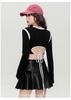 Spring Women's T-shirt Long Sleeved Base Shirt 2026 Slim Fit Knitted Sexy Versatile Thin Top