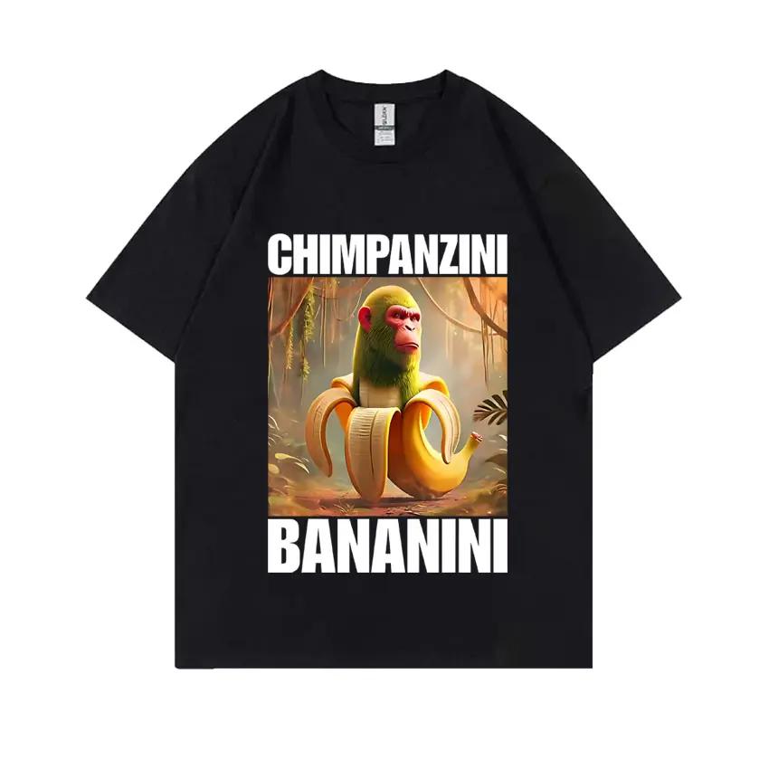 2025 Italien Brainrot Tung Tung Tung Sahur Tshirt For Men Tralalero Tralala Boneca Ambalabu Lirili Larila Hommes Men's Humor Tee