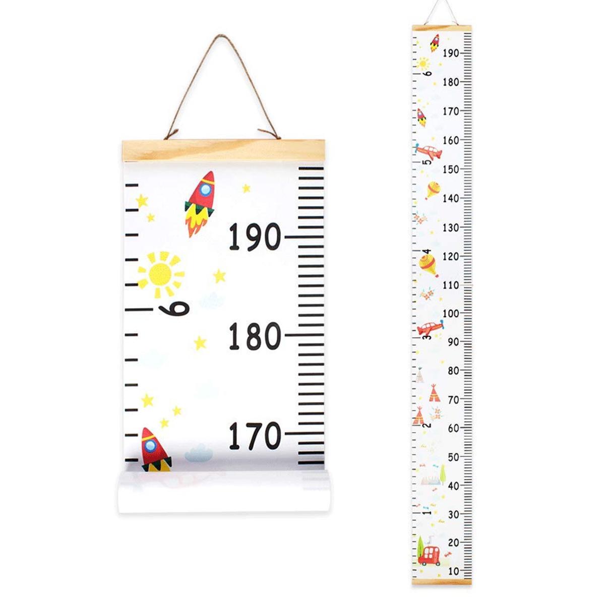 

Children Height Measuring Rulers Wall Hanging Baby Height Growth Chart Height Chart Removable Wall Decals For Nursery Room Baby