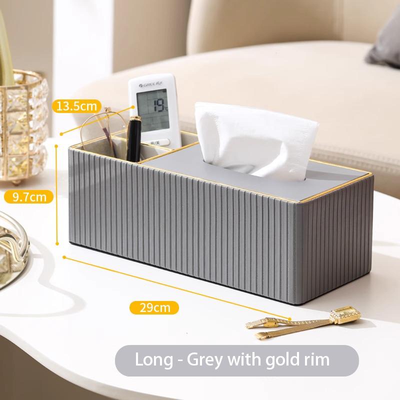 Decorative Tissue Boxhigh Appearance Level Light Luxury Leather Tissue Box Used In Els Living Rooms Office Princess Room