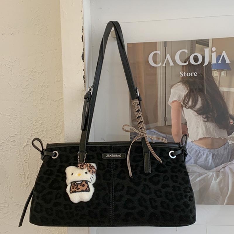 Simple Retro Underarm Bag Women's Autumn New Casual Shoulder Bag Popular Fashion Commuter Bag