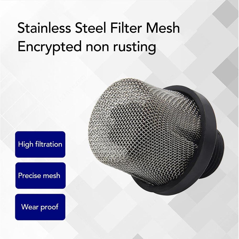 2 Pcs Multifunctional Inlet Filter Efficient Suction Strainer Durable Strainer Filter Industrial
