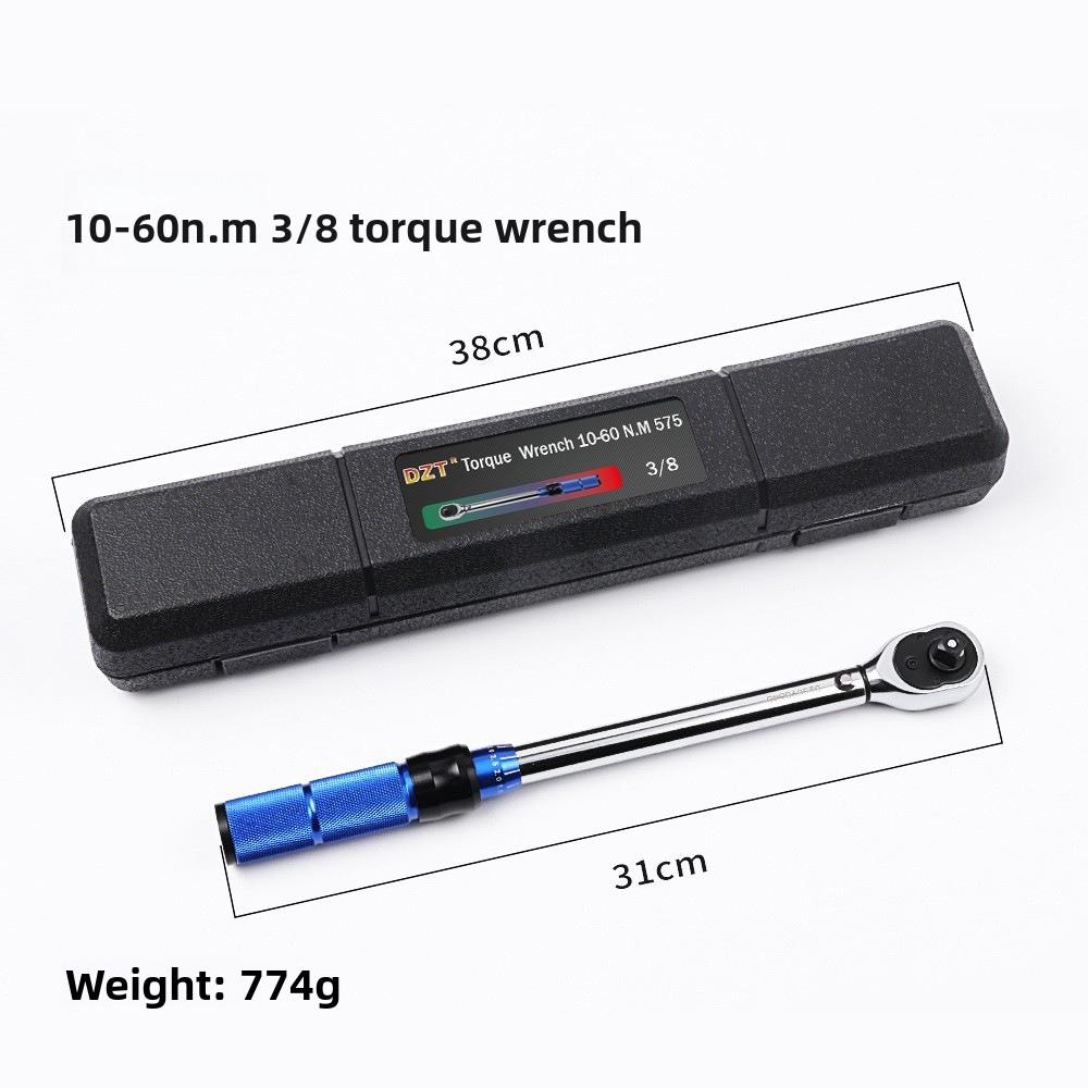 New 3/8" 5-60N.m Torque Wrench Square Unit Torque Wrench 1/4" Pro Torque Wrench 5-25N.m Professional Bicycle Auto Repair Tool