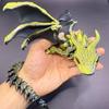 23cm 3D Printer Wing Magic Dragon Joint Mobile Rotating Toy Joint Desk Decorative Toys Gifts Crafts.