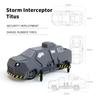 Deployable TIV2 Tornado Intercept Vehicle Static Scale Model Collectible Desk Ornament Gift For Storm Chaser Meteorology Fans