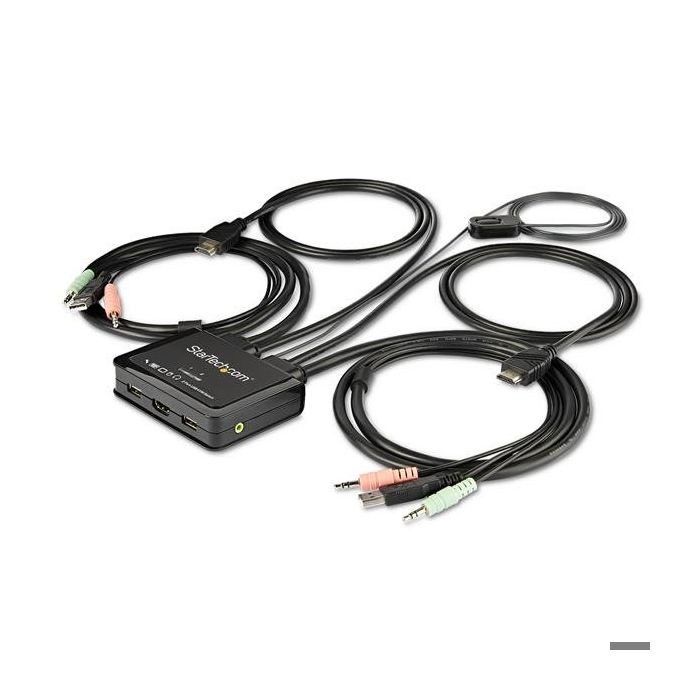 Switch KVM - STARTECH - SV211HDUA4K - 2 Ports - 4K 60Hz - Alimenté Par USB