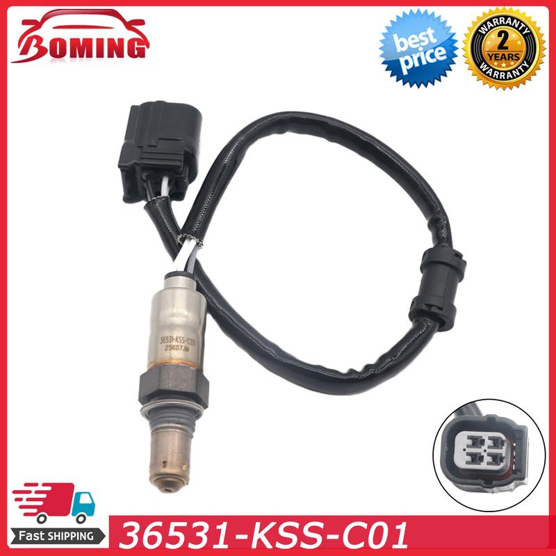 For HONDA Motorbike Titan Cargo FAN Bros NXR150 NXR160 36531-KSS-C01 Air Fuel Ratio Lambda Oxygen Sensor Motorcycle AZD0102HG025
