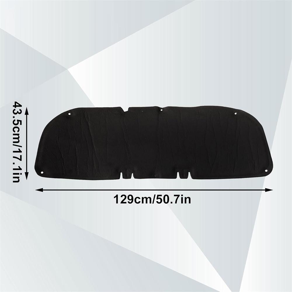 Engine Hood Insulation Pad Heat Shield Blanket Trim For Toyota Rav4 2019-2024