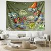 Vibrant Battle Zombies Tapestry Hanging for Bedroom,Livingroom, Playroom,Decor Art Room Wall Tapestry Holiday and Birthday Gifts