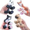 1Set Children Finger Puppet Animals Squirrel Hand Finger Story Puppets Game Cat Puppy Panda Finger Dolls Toys For Children Gifts