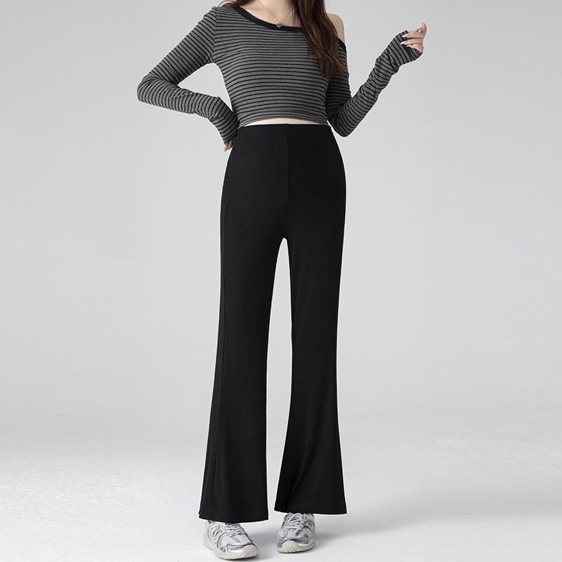 2026 Spring/Summer Lightweight Knit Maternity Pants for Petite Women 2XL