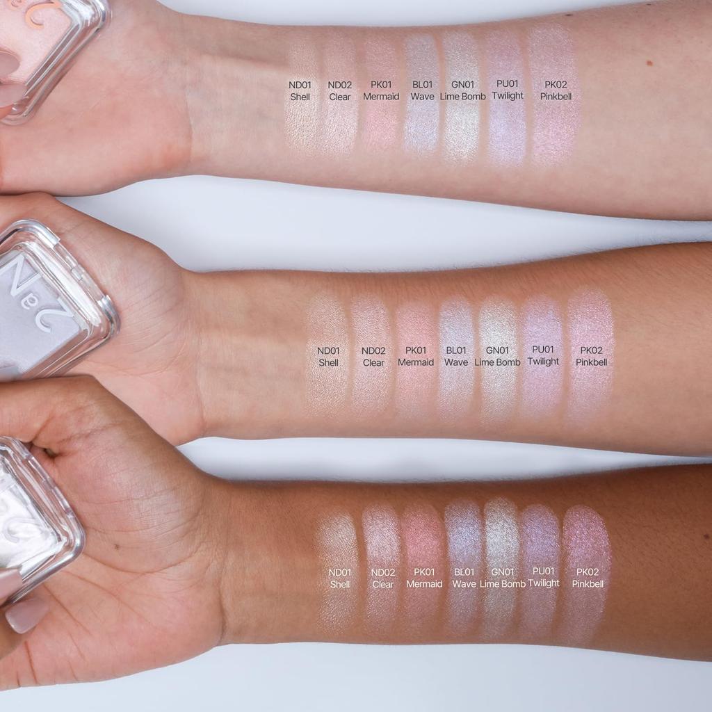 [2aN Official] Pure Glash Highlighter (PK02 Pinkbell)