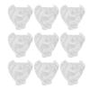 50pcs Unisex Disposable Underwear White Nonwoven Travel Panties for Outdoor Travel Beauty Salon Hotel