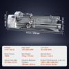 Metal Lathe Machine, 8.3'' x 29.5'', Precision benchtop power metal lathe, 0-2500 RPM Continuously Variable Speed, 750W Brushless Motor Metal Gears,