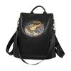 Schoolbag retro anti-theft backpack women's 1011 new soft leather women's bag casual versatile large-capacity travel bag tide