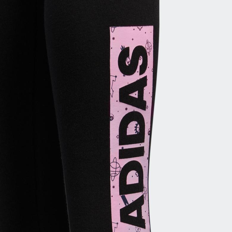 Adidas Full Length Pants Black Children Aged 3 7 Years Old FM9809
