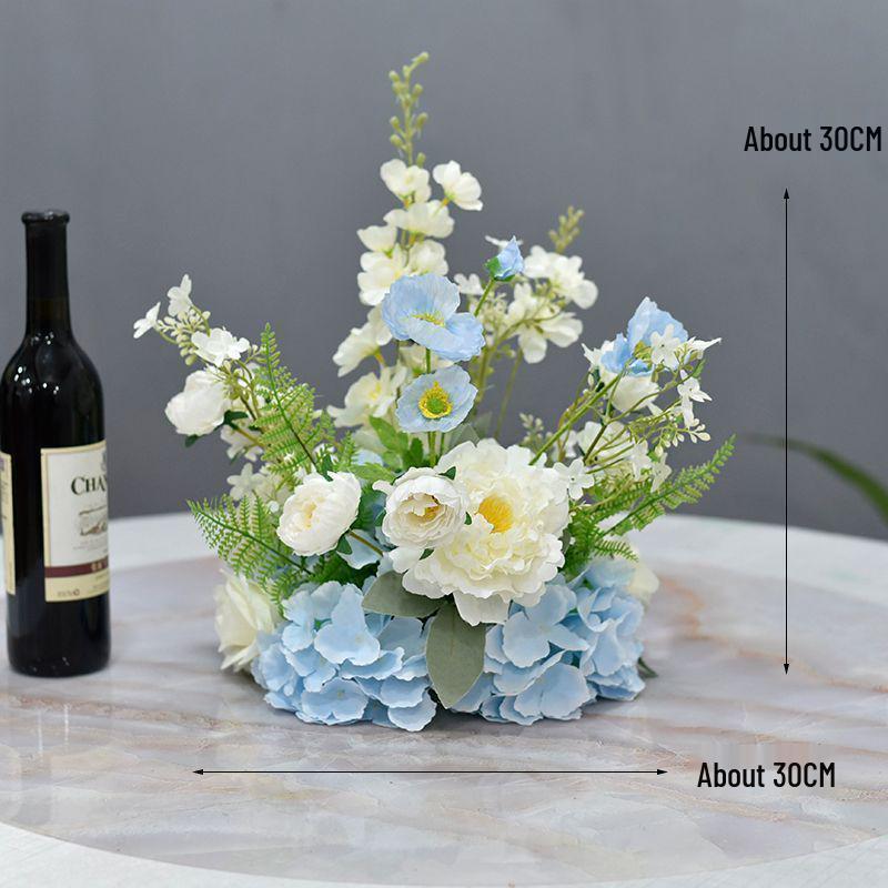 Japanese-Style Floral Art Table Decoration for Weddings and Events