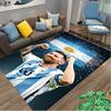 1pc Football Star Messi Rug, Comfortable Printed Home Area Carpet, Cozy Office Chair Rug