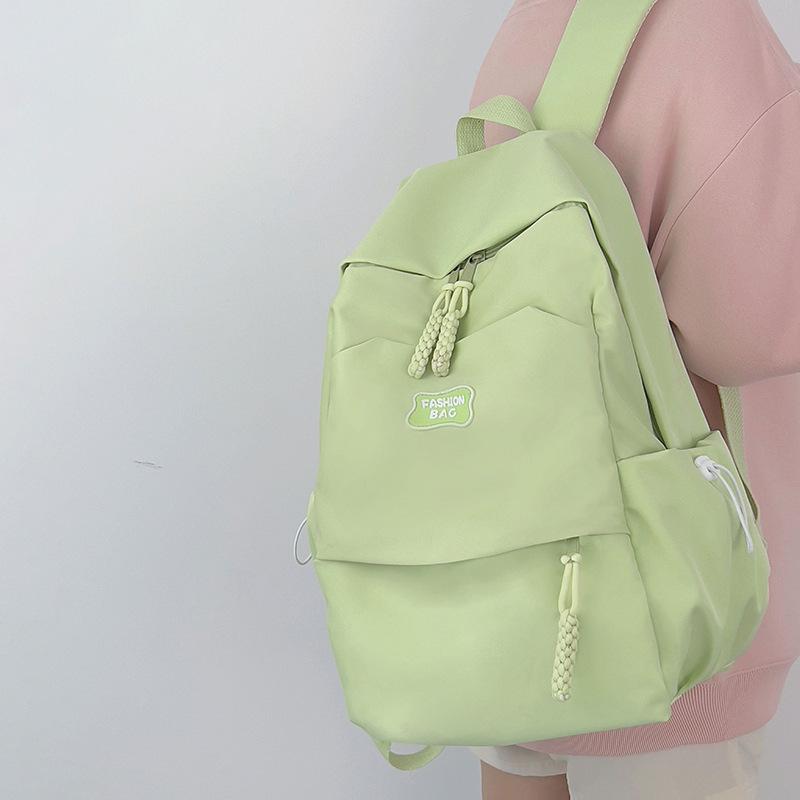 School Bag Junior High School Girls College Students High School Students Niche Large Capacity Backpack Computer Travel Backpack