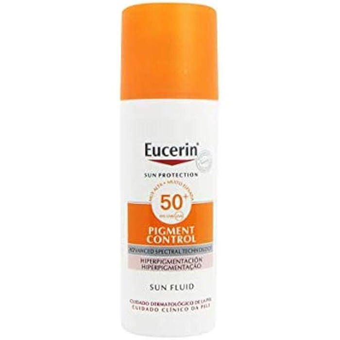Soin solaire - EUCERIN - Fluide SPF50 - 50ml - Hypoallergénique - Protection UV