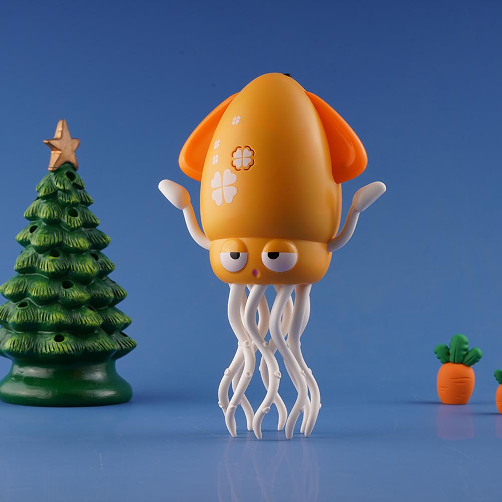 Dancing Octopus Toy Electric Crawling Octopus, Rechargeable Dancing Music Squid for 3 4 5 6 Year Old Kids Boy Girl Birthday Gift