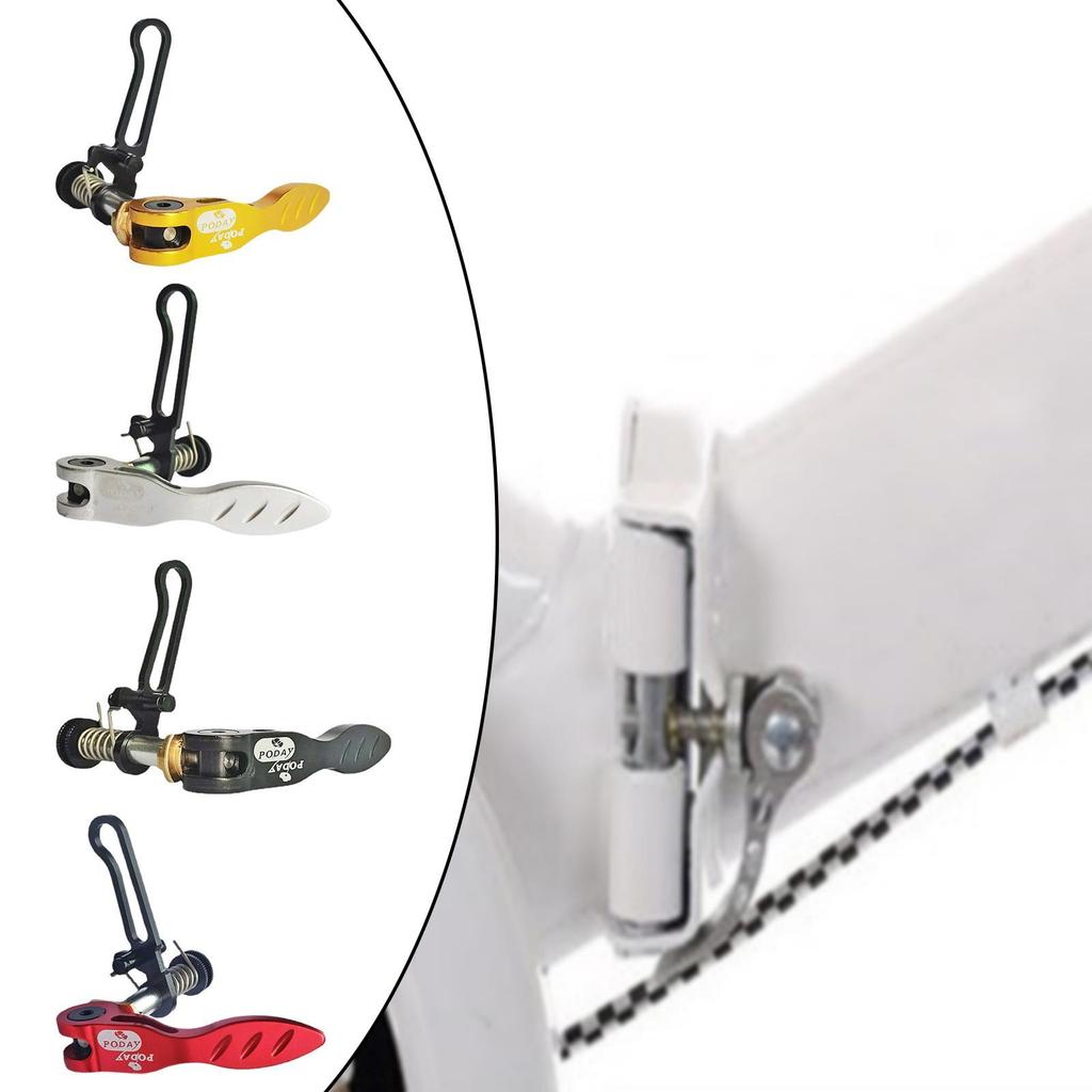 Bike Seatpost Quick Release Clamp Bolt Skewer Pin for Bicycle Frame Parts Durable Aluminum Alloy Component