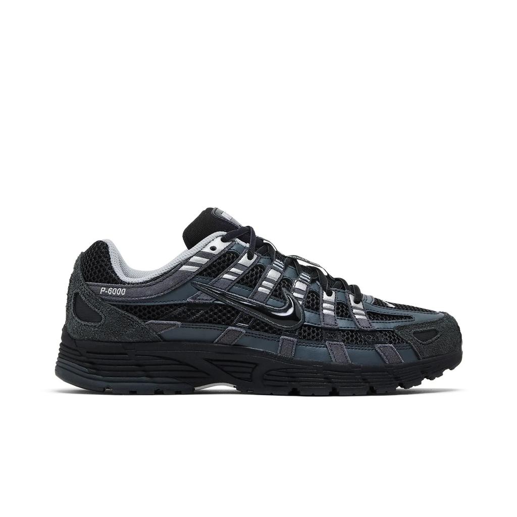 Nike P-6000 'Anthracite Chrome' (Unisex) Anthracite / Chrome / Metallic Silver / Black Running Shoes HF0015 002