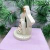 Resin Holy Family Figure Christmas Nativity Scene Figurine Religious Ornament A Family Of Three Sculptures Decoration