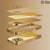 Golden V Patterned Tempered Glass Design for iPhone16 17 ProMax 1514 1312 11ProMax Phone Case Camera Cover Shockproof Hard Back